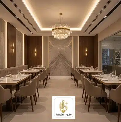 تصميم وتنفيذ مطاعم وكافيهات في الدمام والخبر