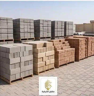 طوب ومواد بناء متينة - مقاول الشرقية