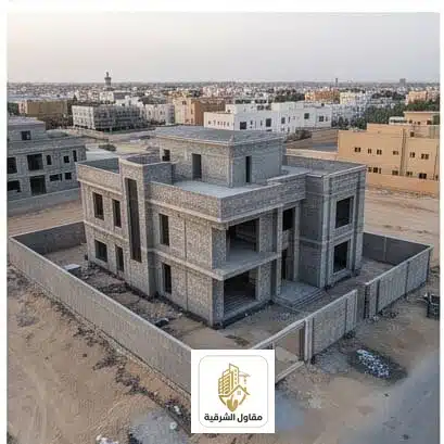 مشروع بناء في الخبر - مقاول الشرقية