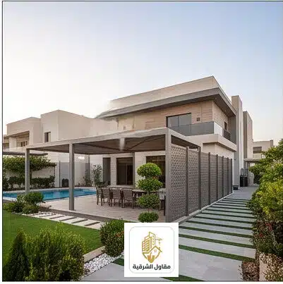 مشروع مظلات حدائق في الدمام