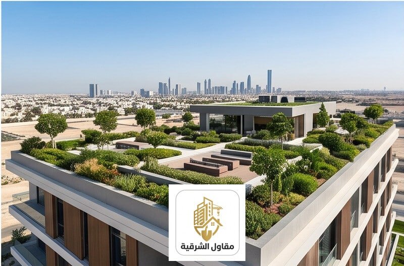 الأسطح الخضراء والأنظمة البيئية في 2026 - بناء مستدام - مقاول الشرقية